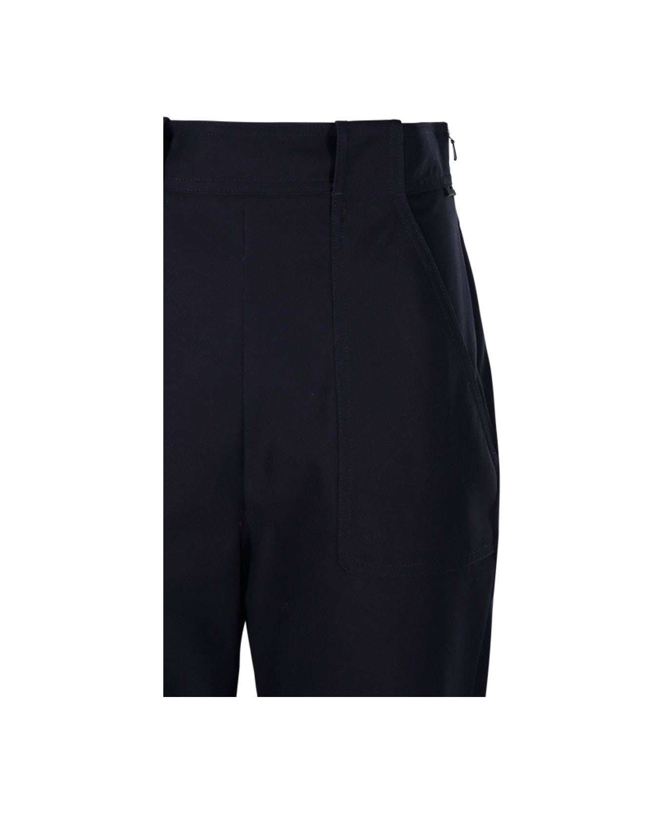 Max Mara Palio Wide Leg Trousers - Blue