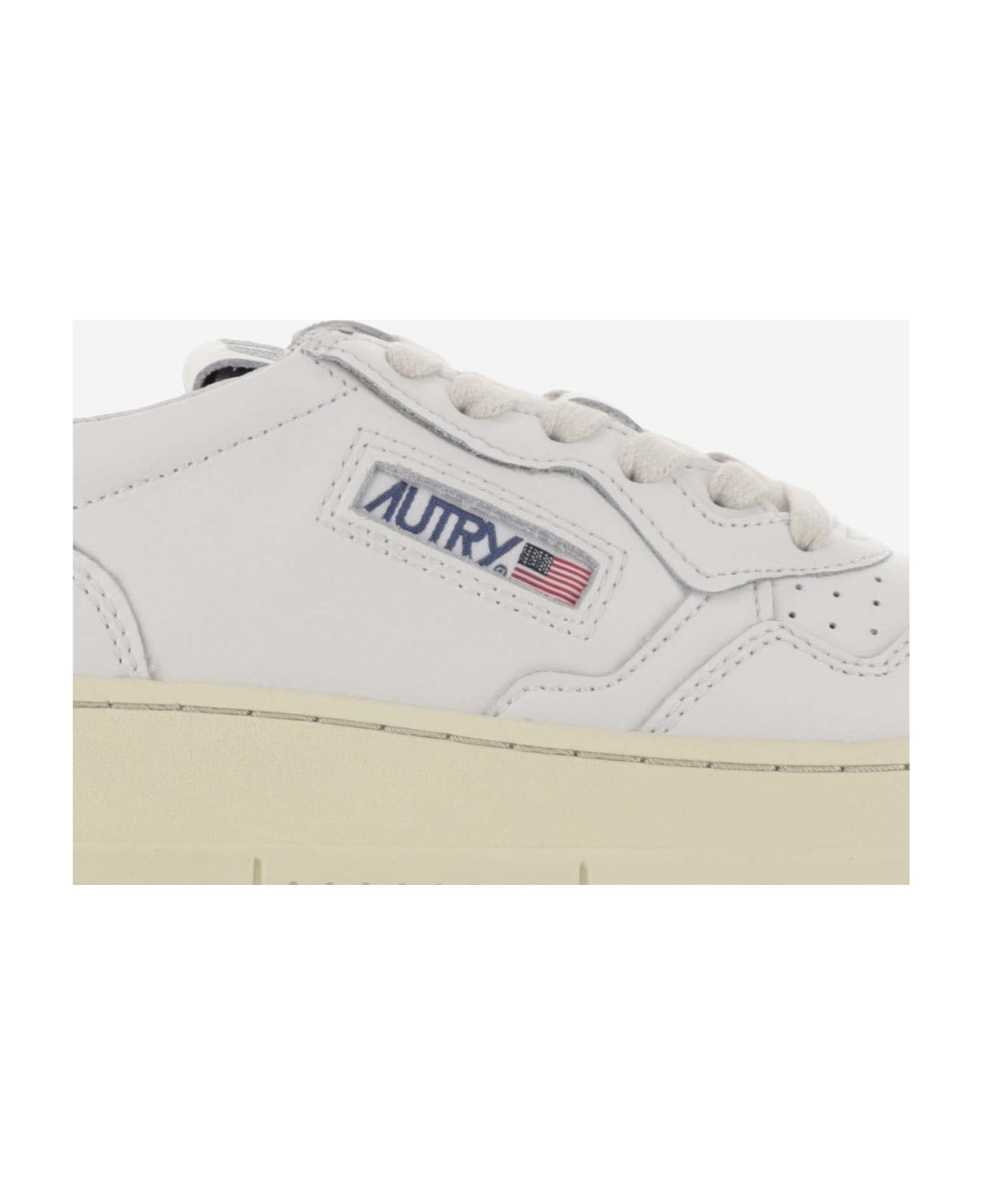 Autry Low Medalist Sneakers - bianco