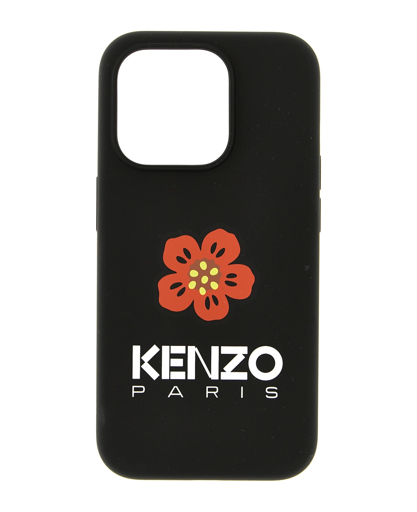 Kenzo Iphone 15 Pro 'kenzo Crest' Case - Black   デジタルアクセサリー