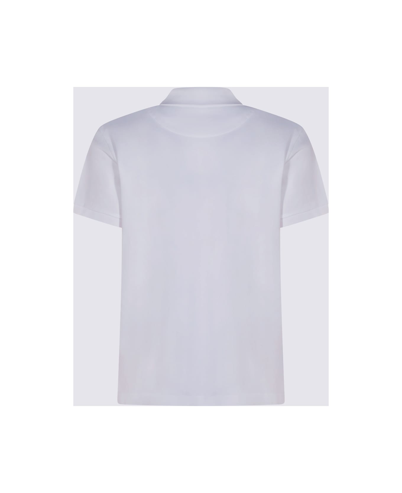 Etro White Cotton Polo Shirt - White