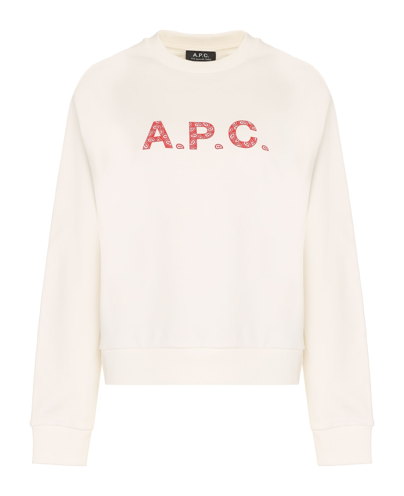 A.P.C. Patty Crew-neck Sweatshirt - White
