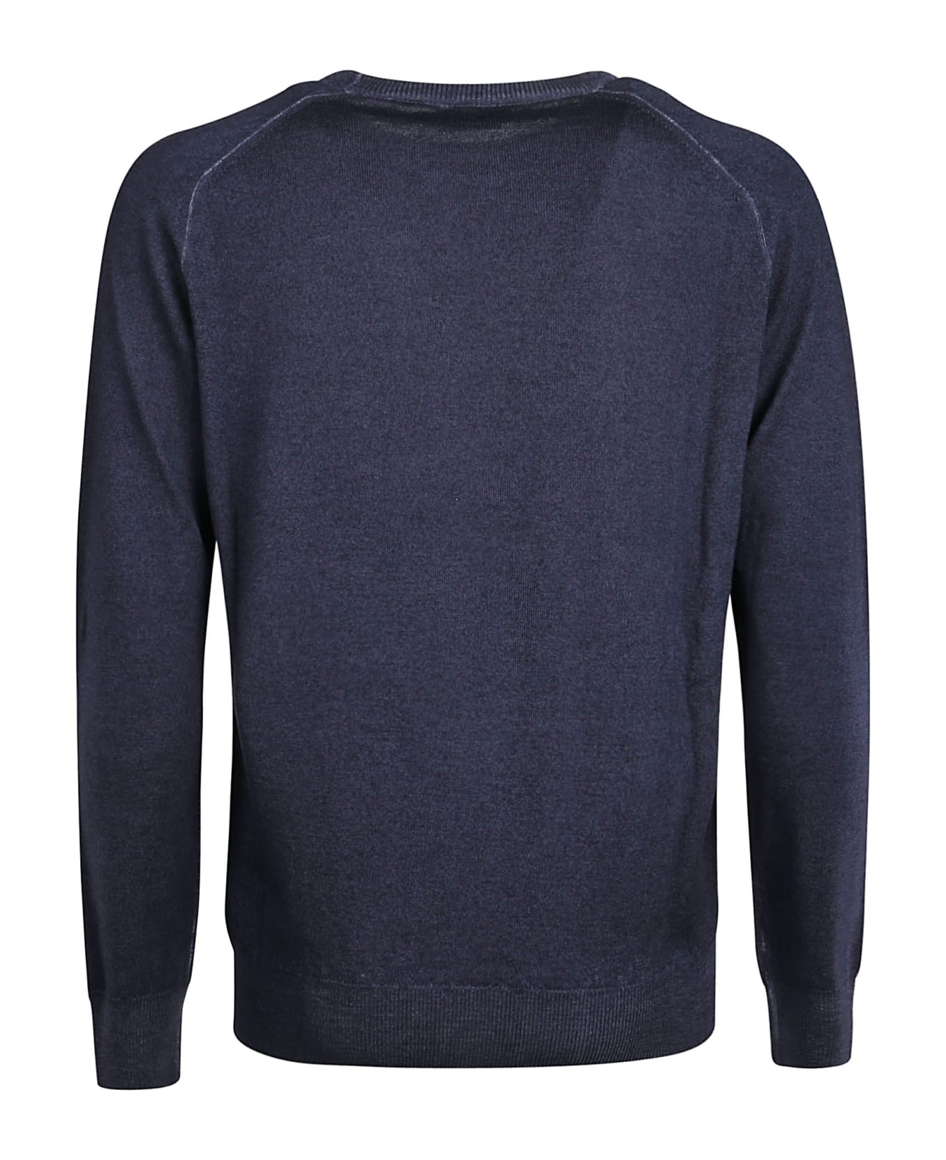 Etro Round Neck Sweater - Blu Navy