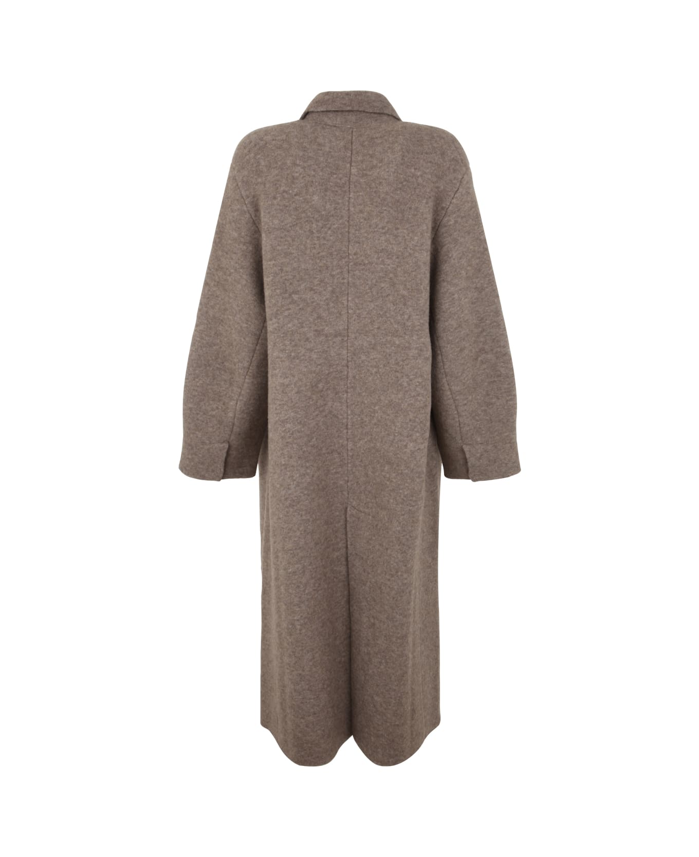 Boboutic Oversize Double Breasted Coat - Natural
