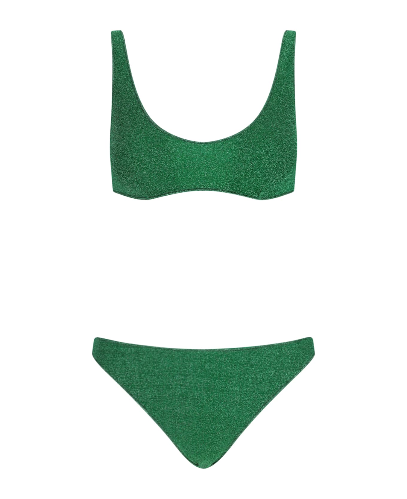 Oseree 
lumière Sporty
 Bikini Set - Emerald Green