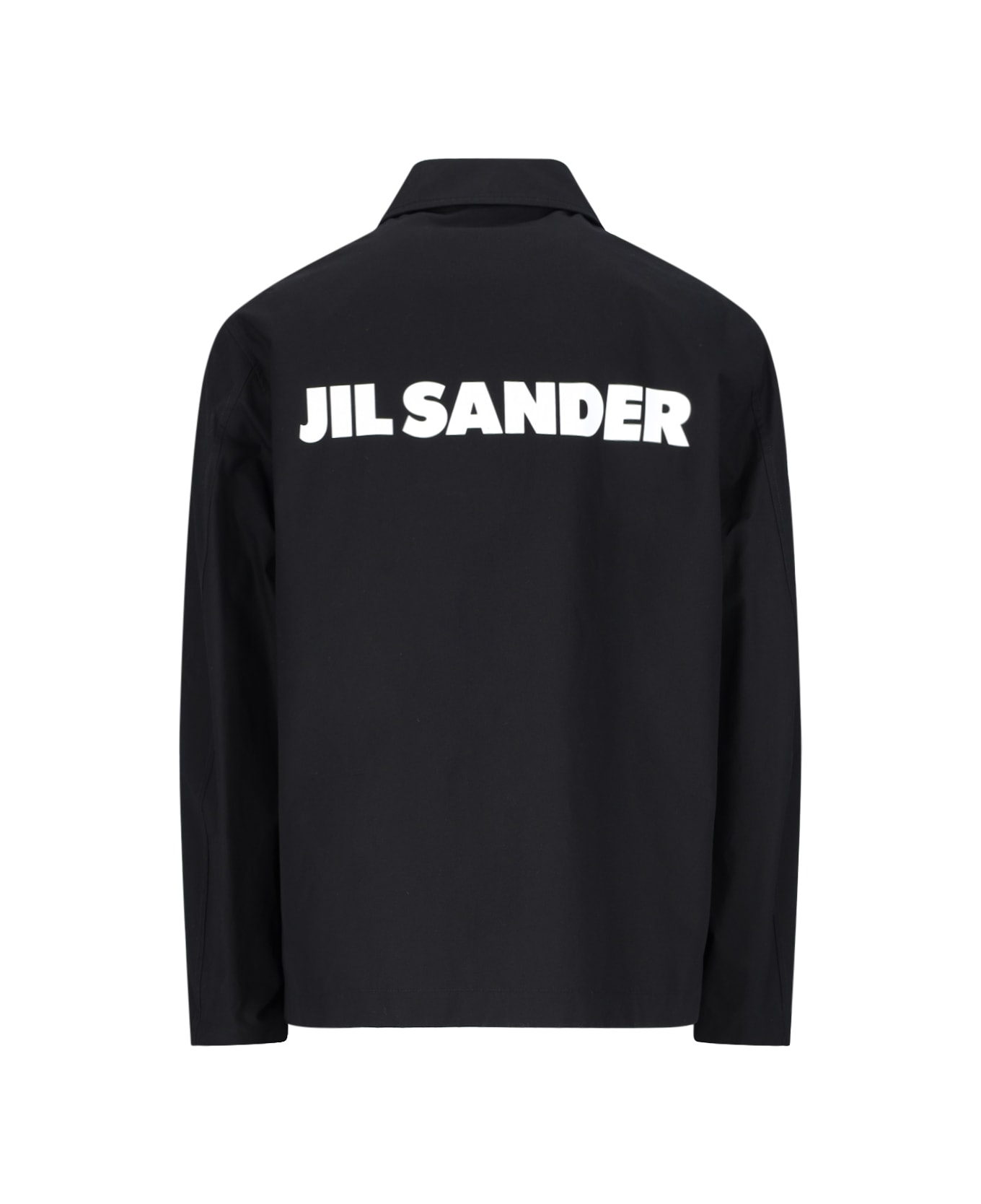 Jil Sander Logo Jacket - Nero