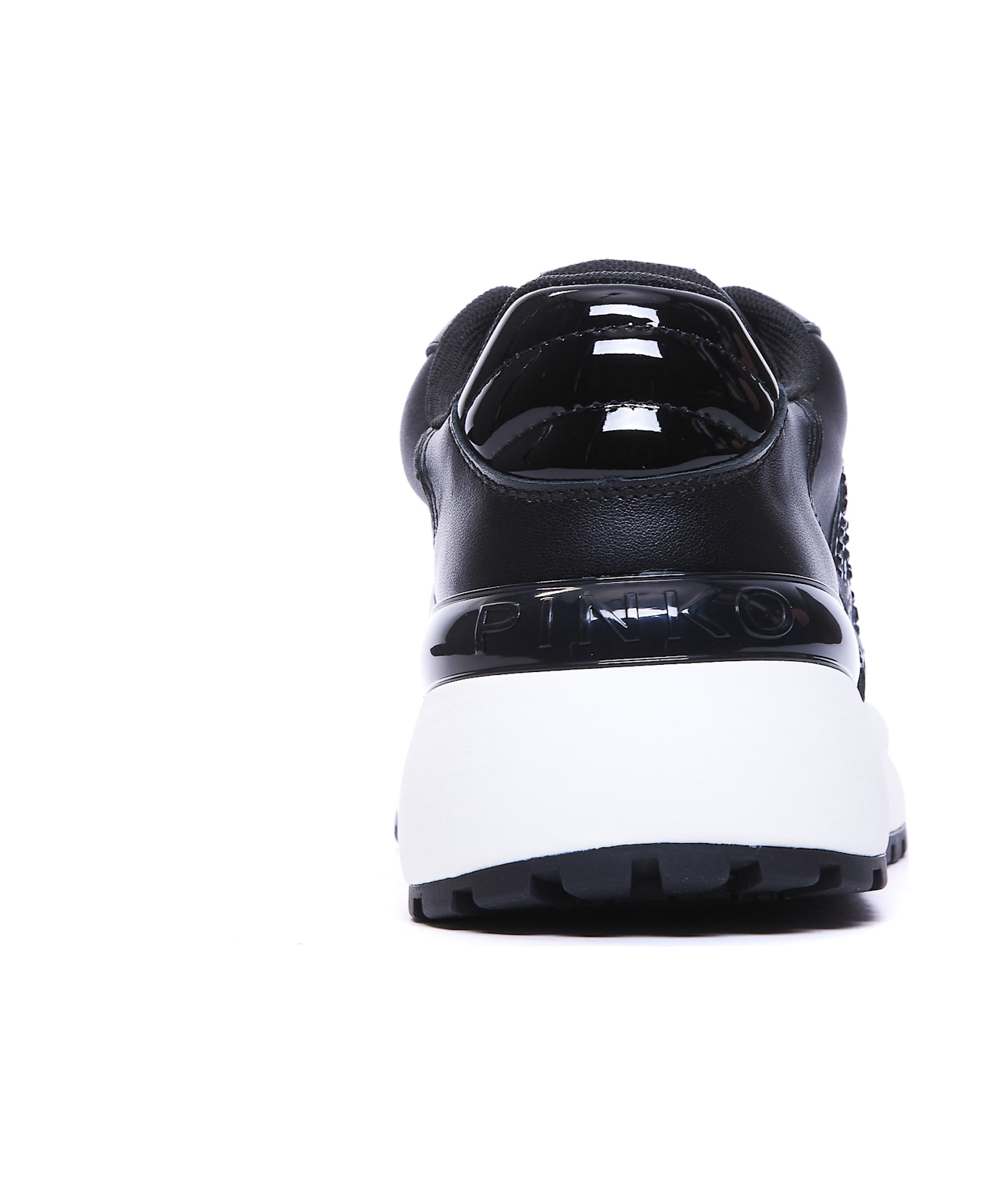 Pinko Gem Sneakers - Black