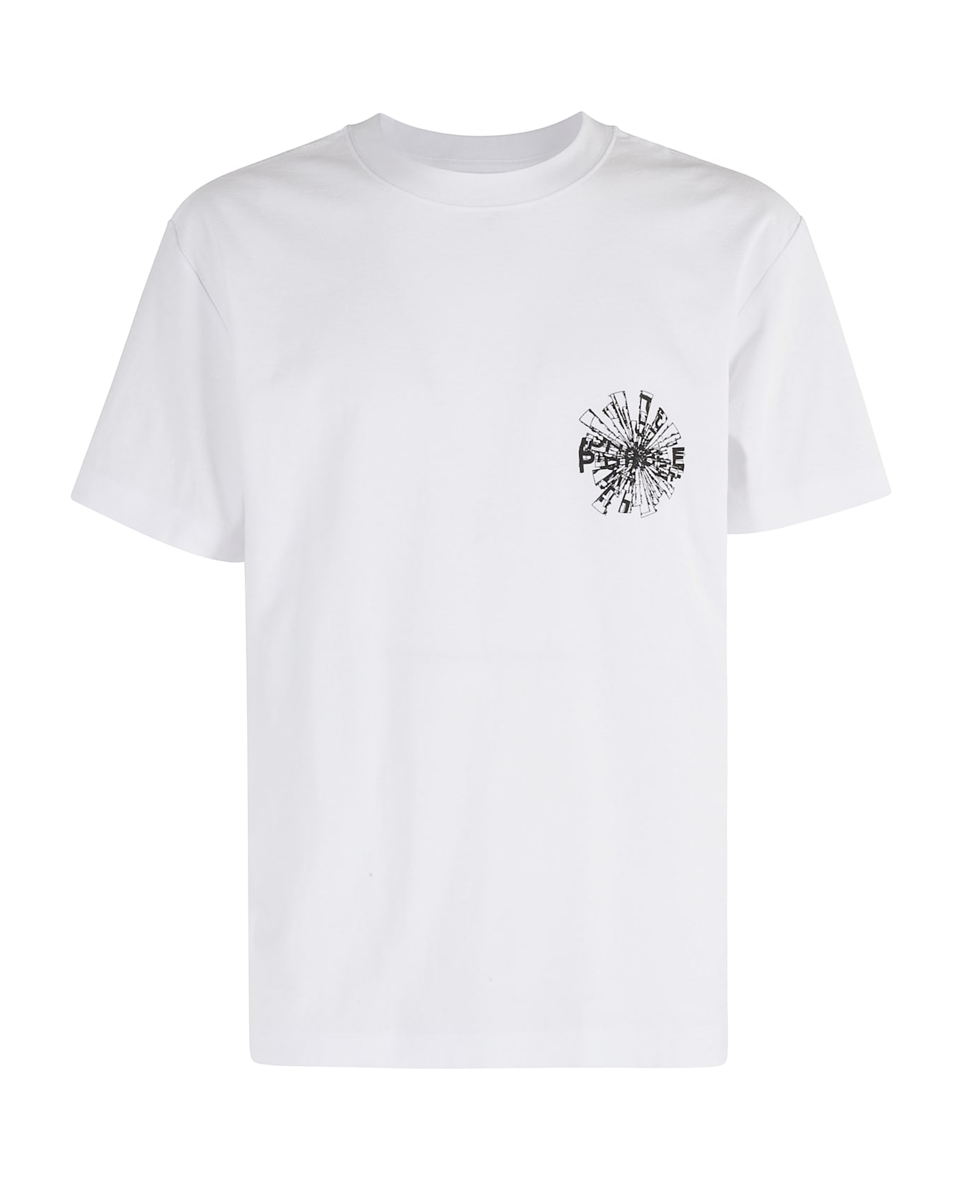 Purple Brand Textured Jersey - White