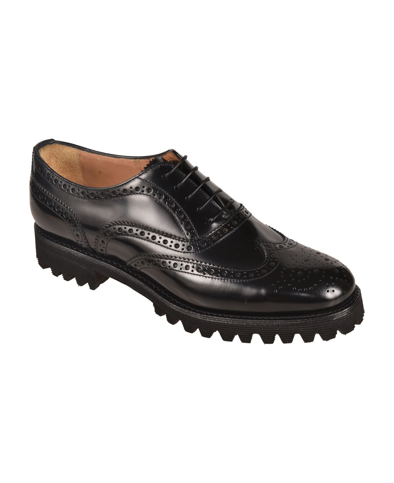 Church's Perforated Oxford Shoes - Black