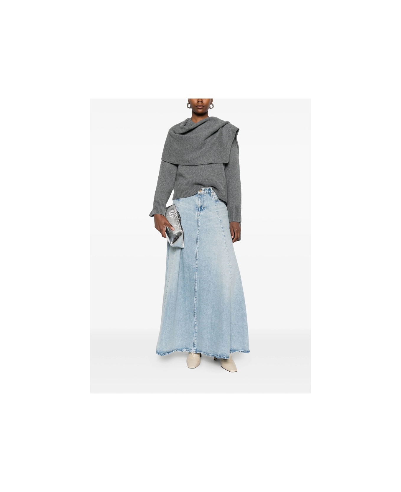 7 For All Mankind Skirt - BLUE