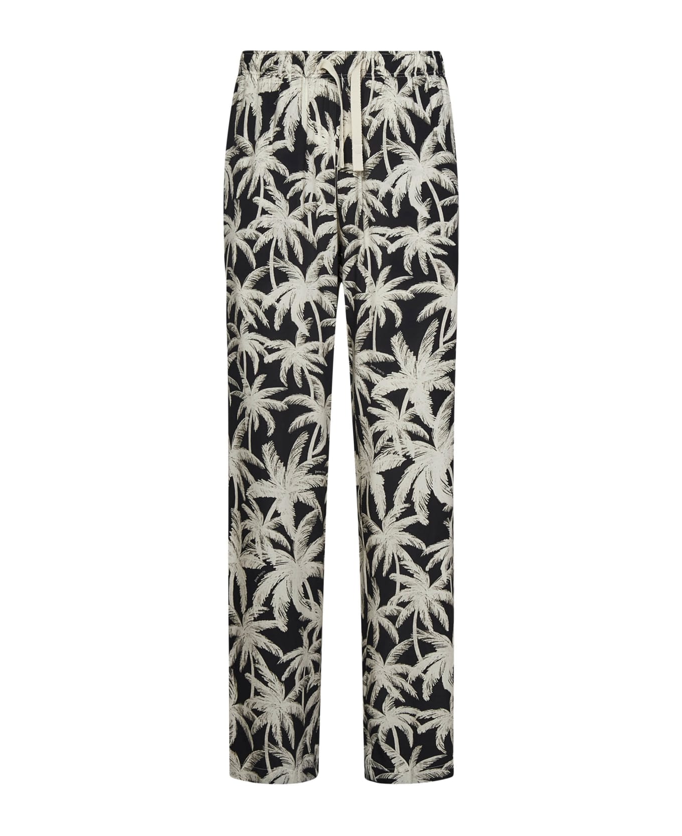 Palm Angels Loose All-over Loose Trousers - Black ボトムス