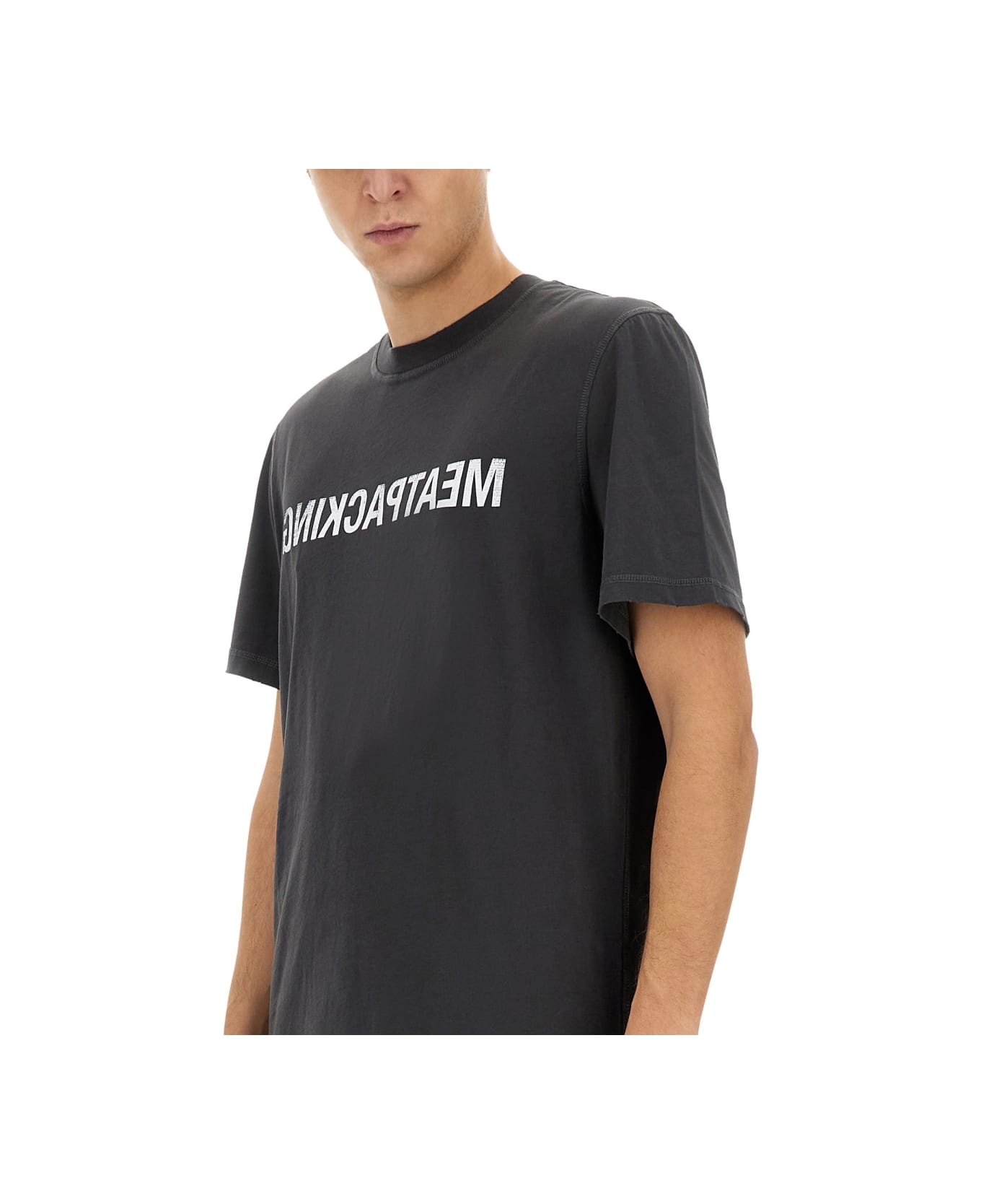 Helmut Lang "meatpacking" T-shirt - BLACK