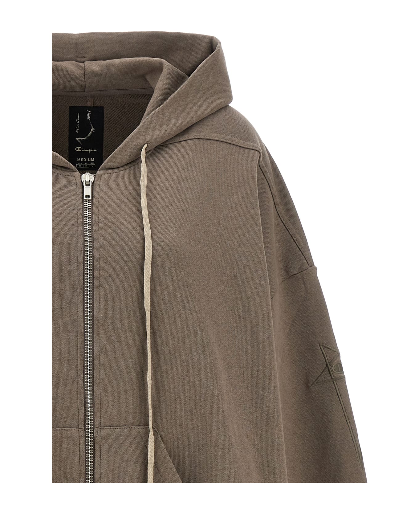 Rick Owens X Champion Hoodie - Gray ジャケット