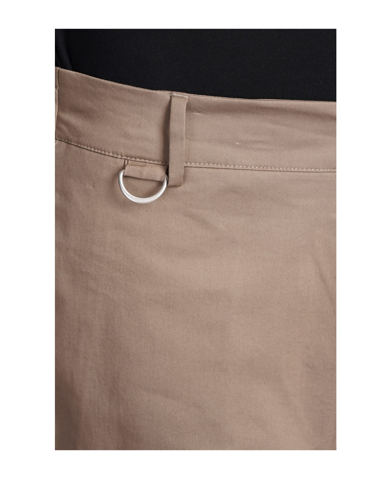 Low Brand George Pants In Taupe Cotton - taupe ボトムス
