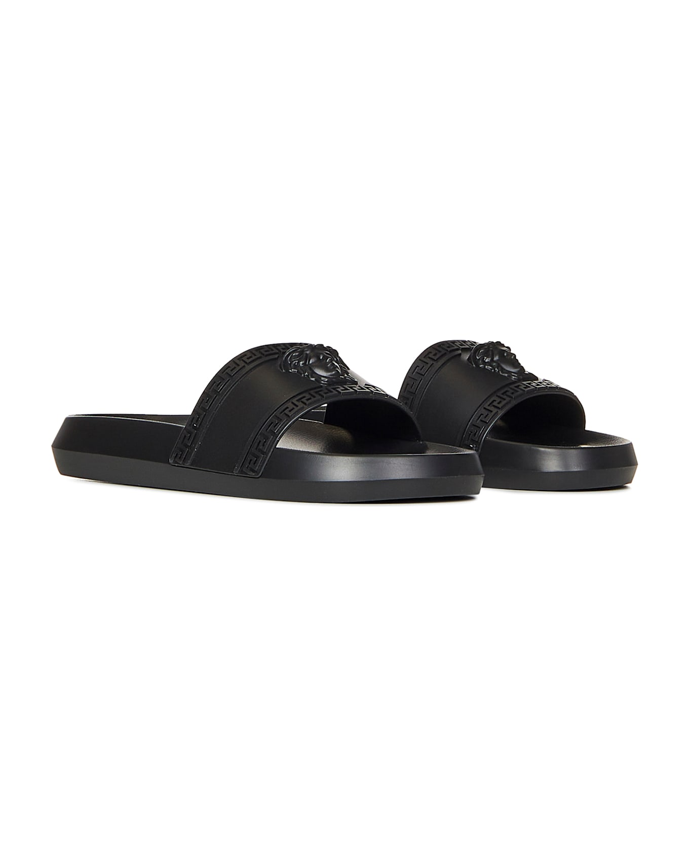 Versace Palazzo Sliders - Black