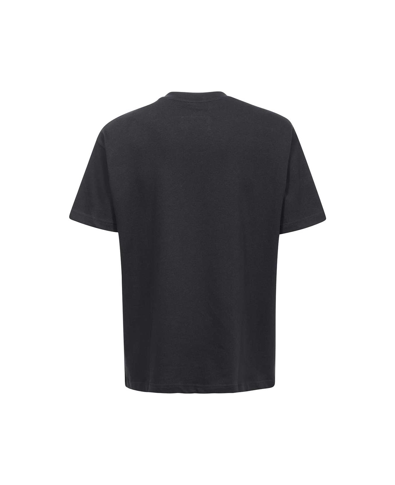 A-COLD-WALL Logo Cotton T-shirt - black