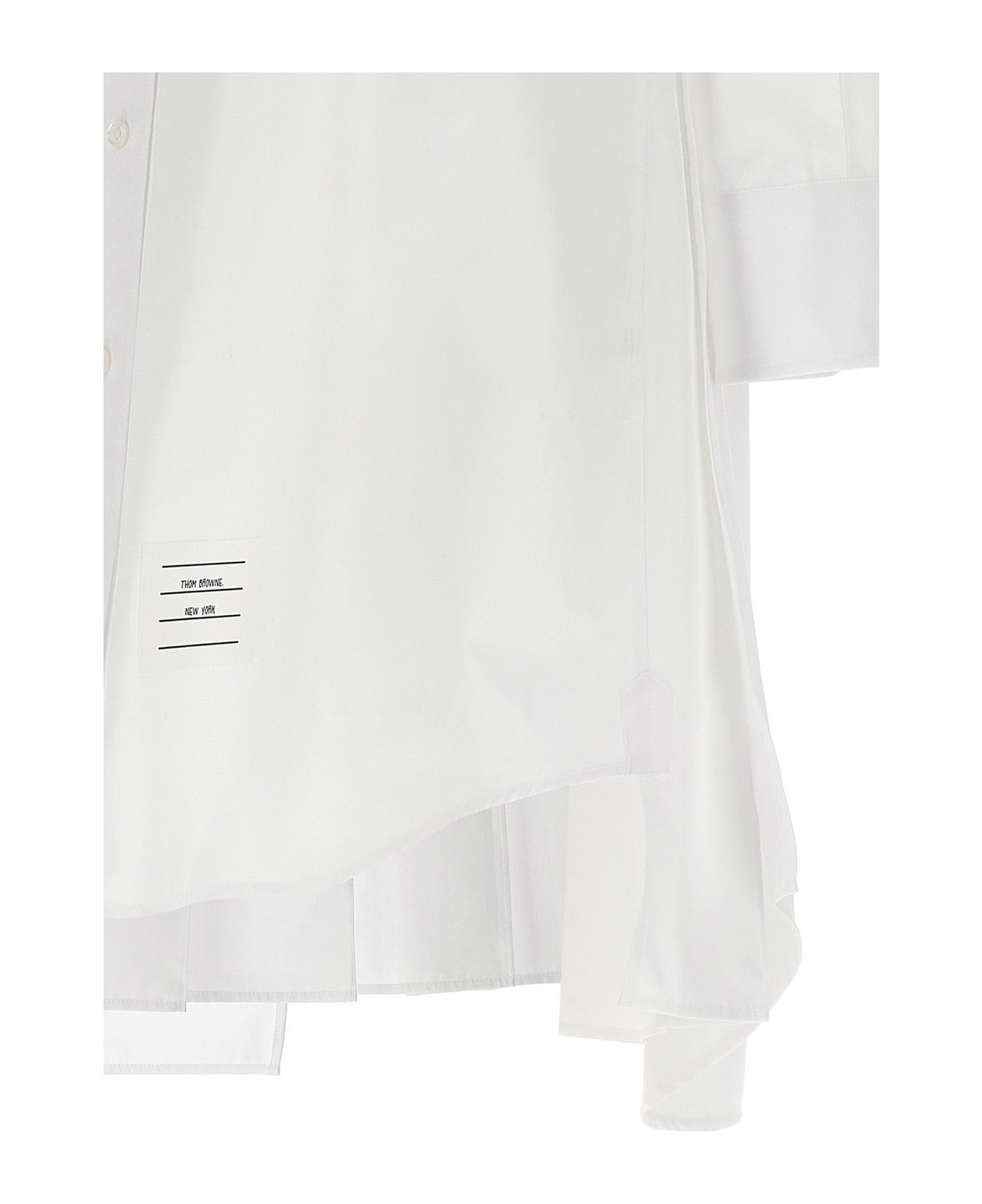 Thom Browne Shirt Dress - White
