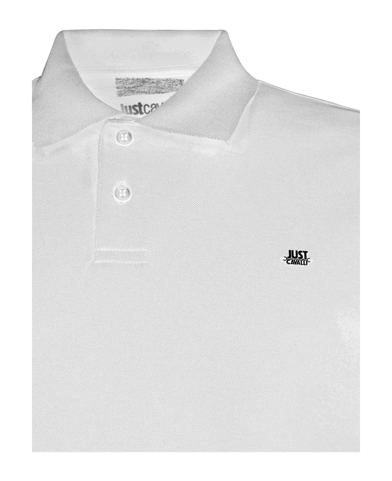 Just Cavalli White Polo - White