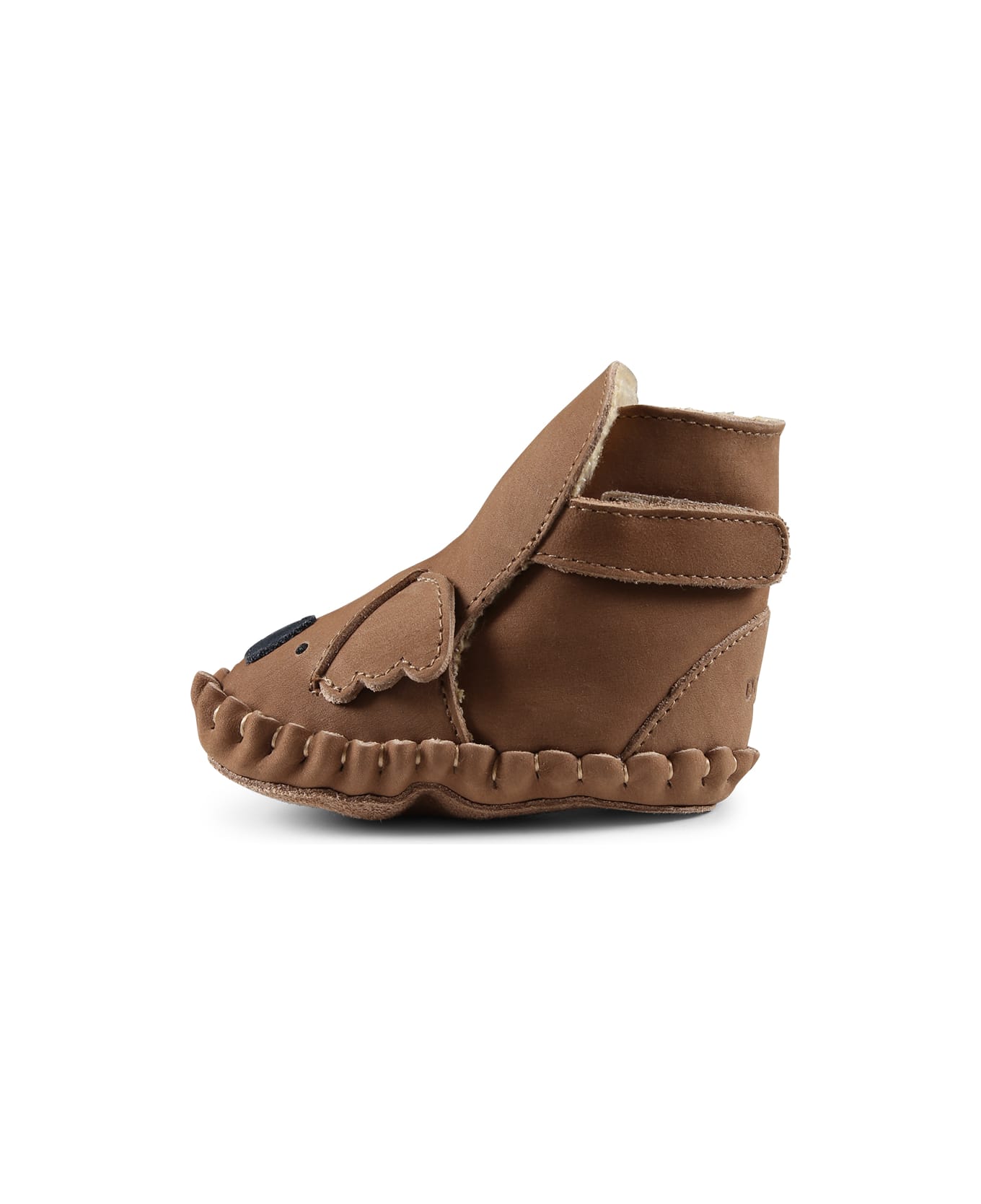 Donsje Brown Ankle Boots For Babykids With Koala - Brown