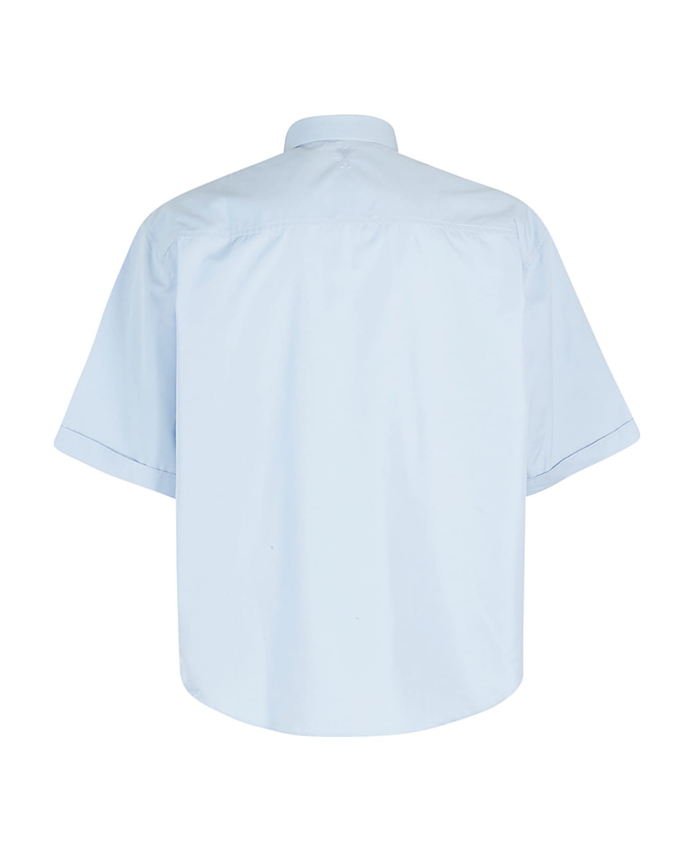 Ami Alexandre Mattiussi Boxy Fit Sl Shirt - Cashmere Blue シャツ