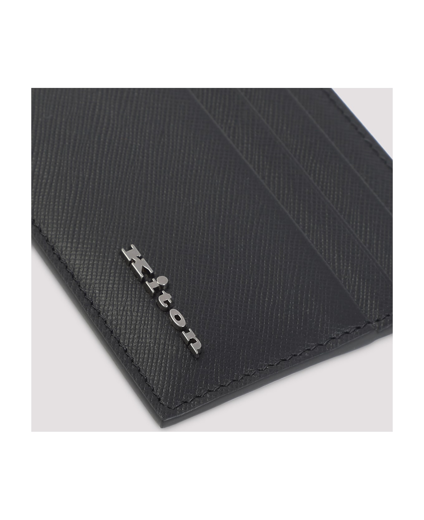 Kiton Card Holder - Black