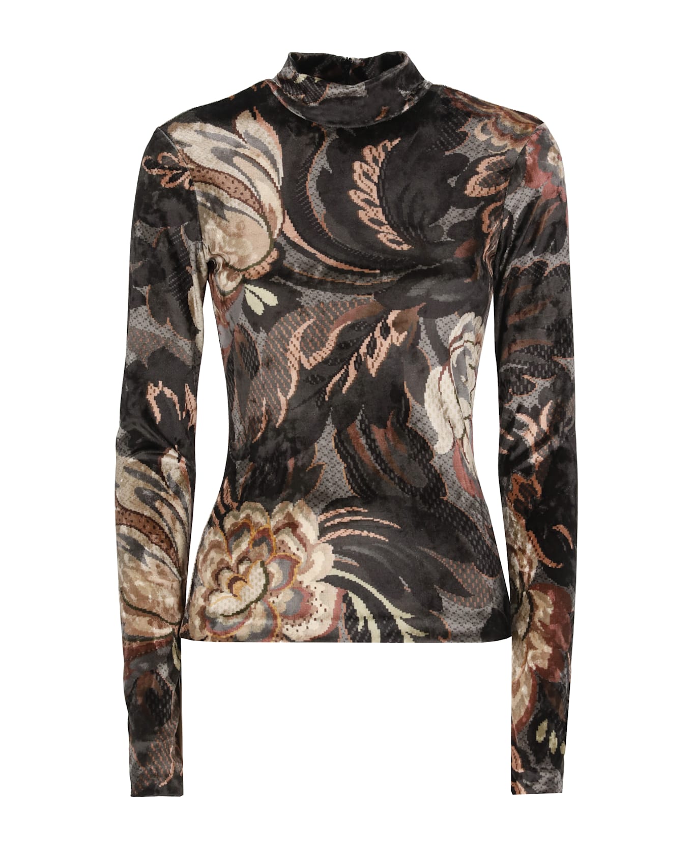 Etro Paisley Chenille Top - Multicolour