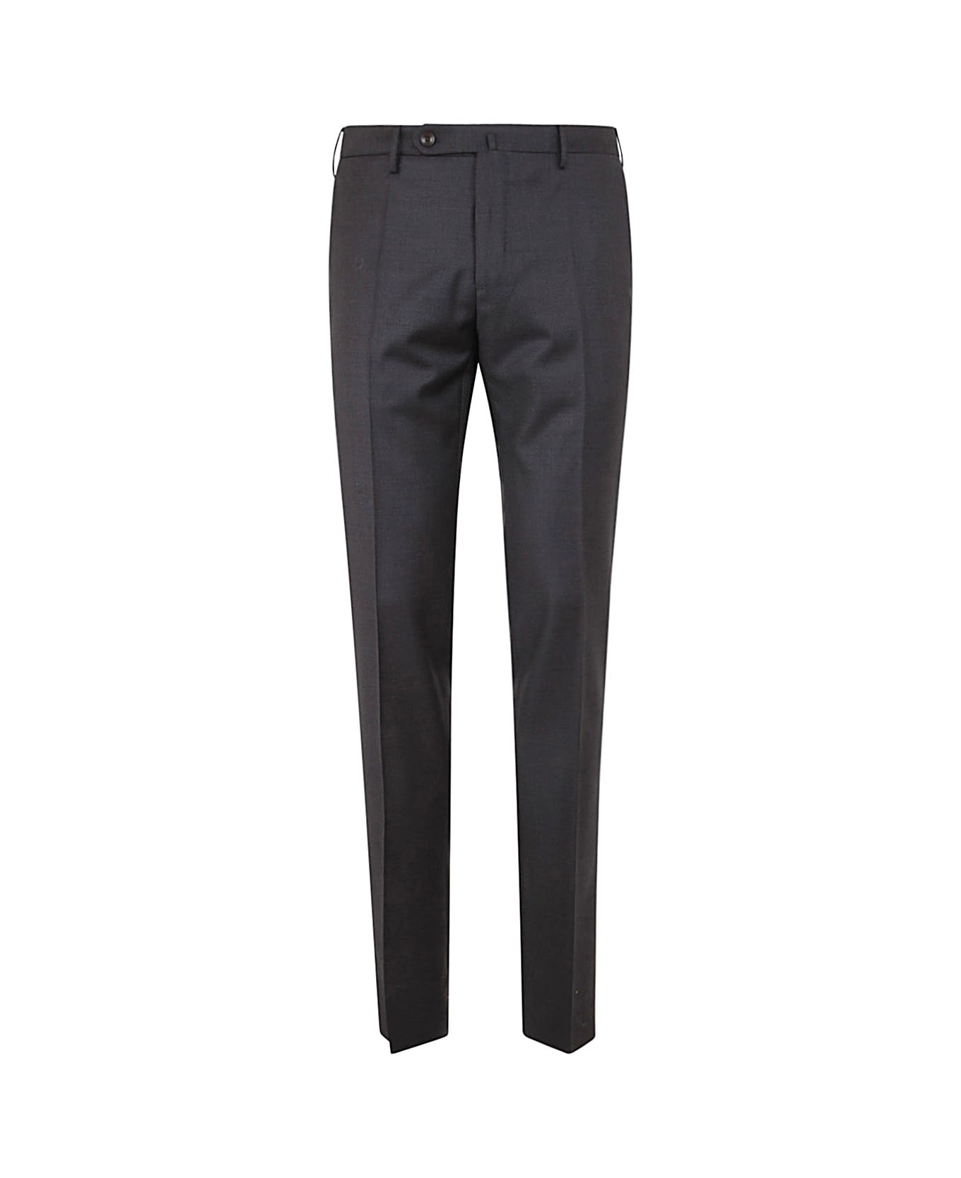Incotex Wool Classic Trousers - Grey