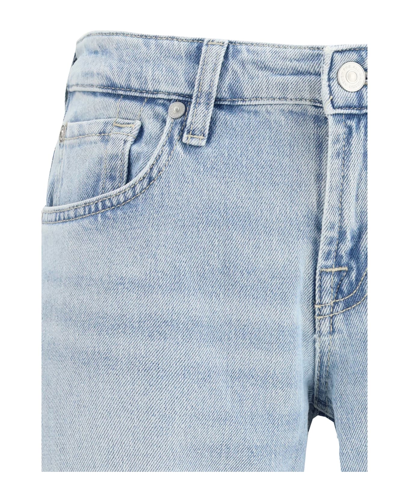 7 For All Mankind Low Straight Jeans