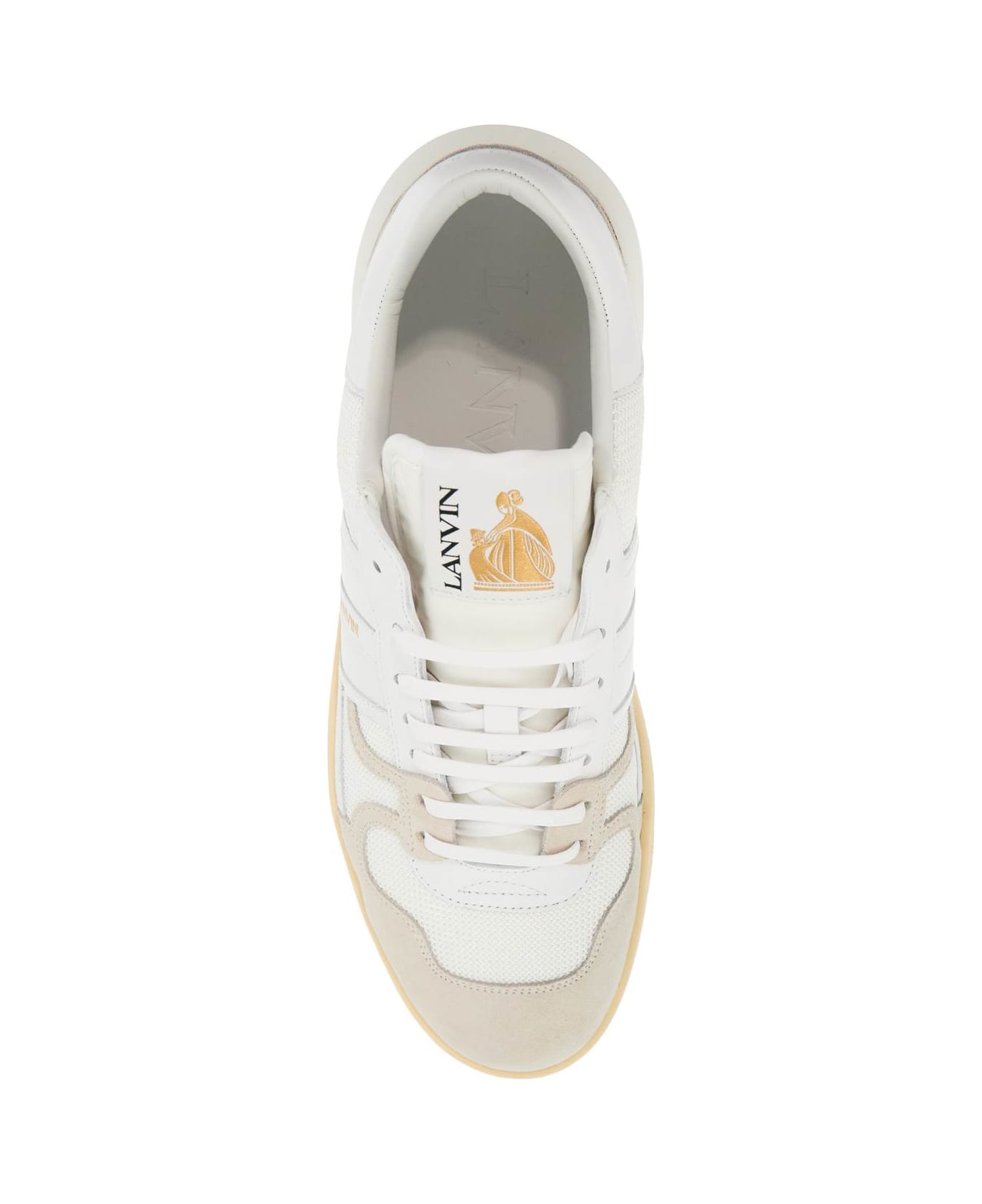 Lanvin Clay Low-top Sneakers - White