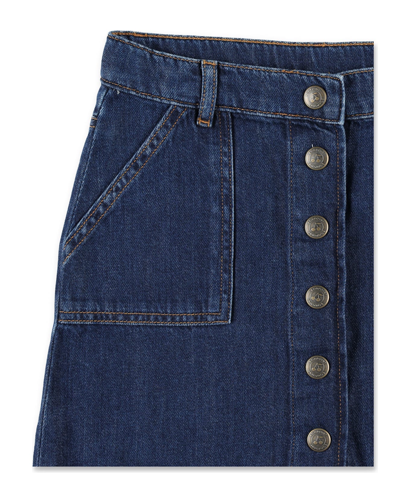 Bonpoint Kid - Denim Skirt - DENIM