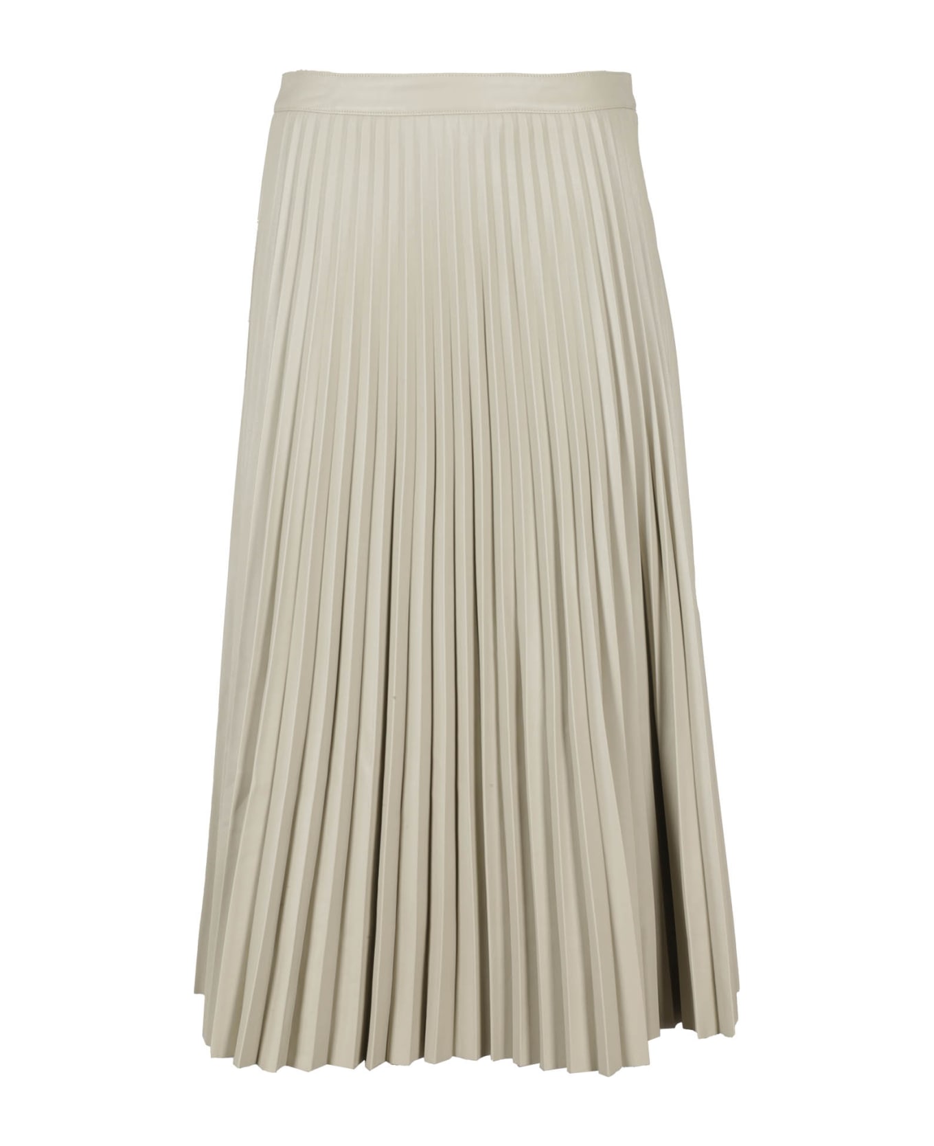 Proenza Schouler White Label Faux Leather Pleated Skirt