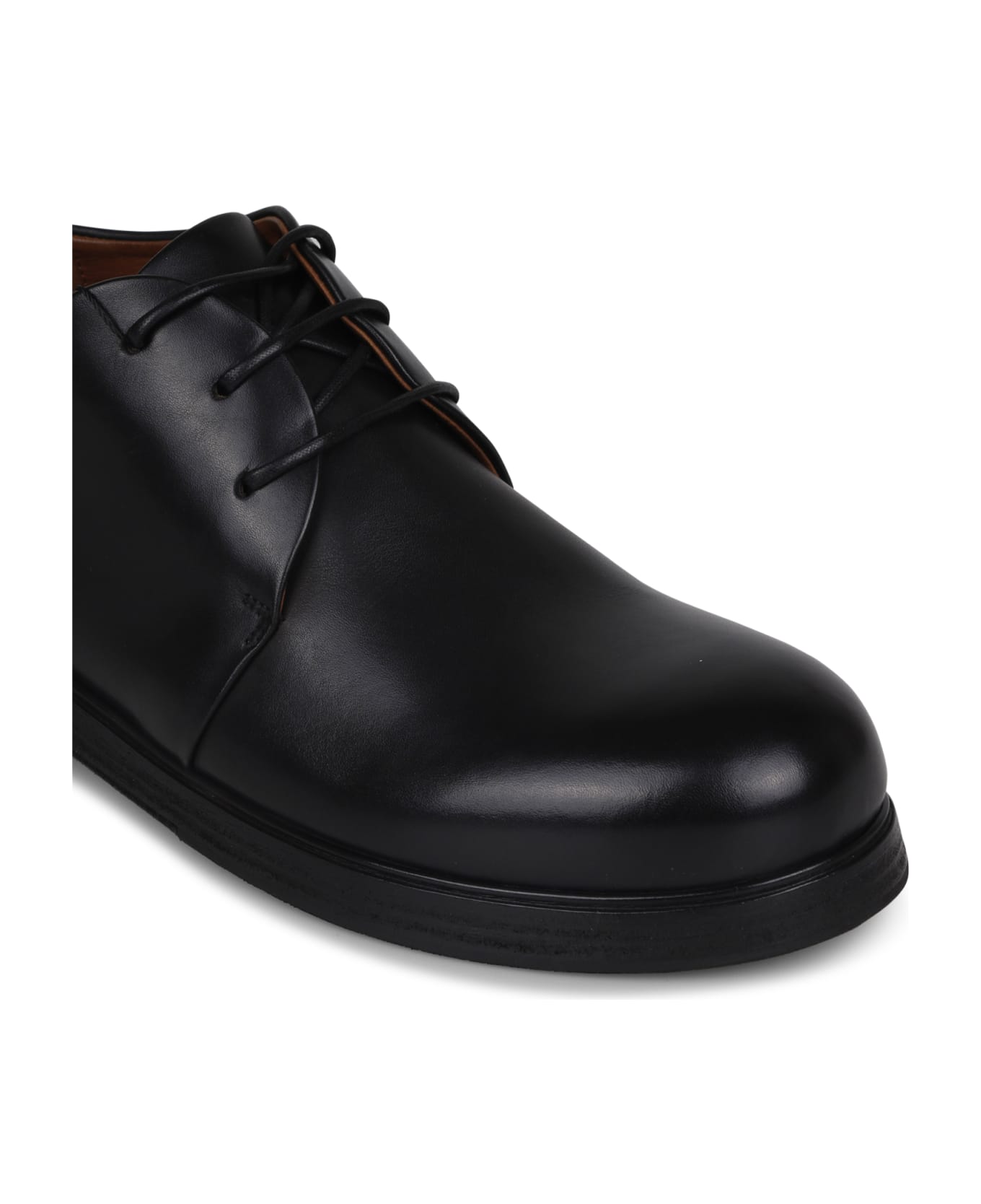Marsell Zucca Leather Oxford Shoes