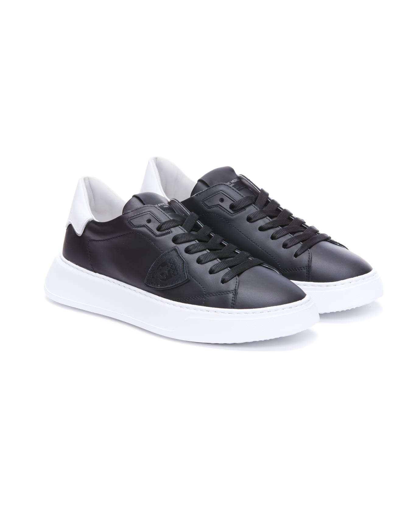 Philippe Model Temple Sneakers - Black