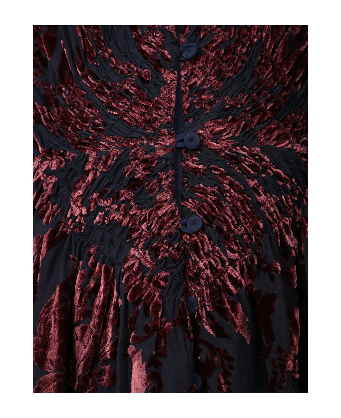 La DoubleJ Camerino Long Dress Bordeaux - Bordeaux