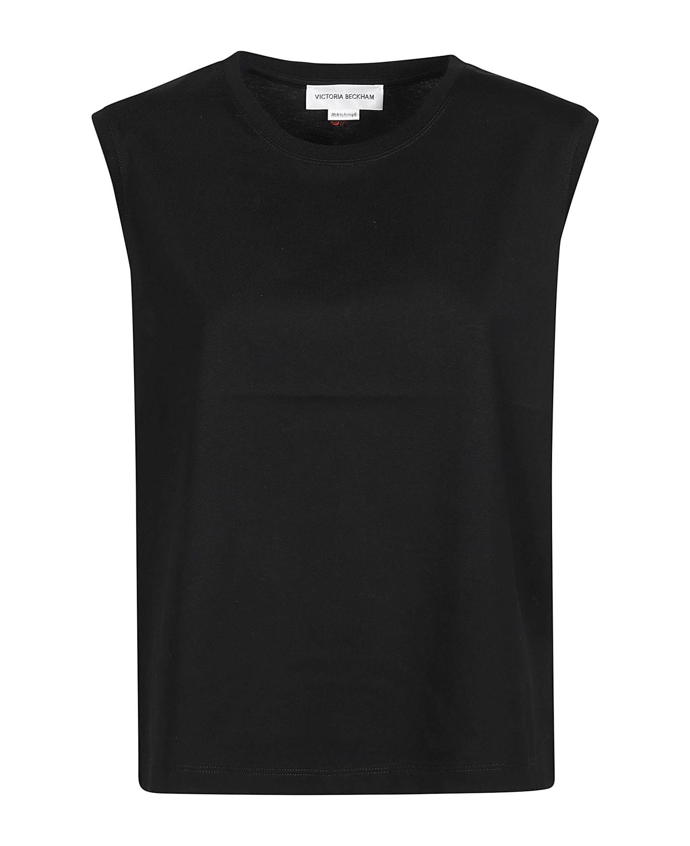 Victoria Beckham Sleeveless T-shirt - Black