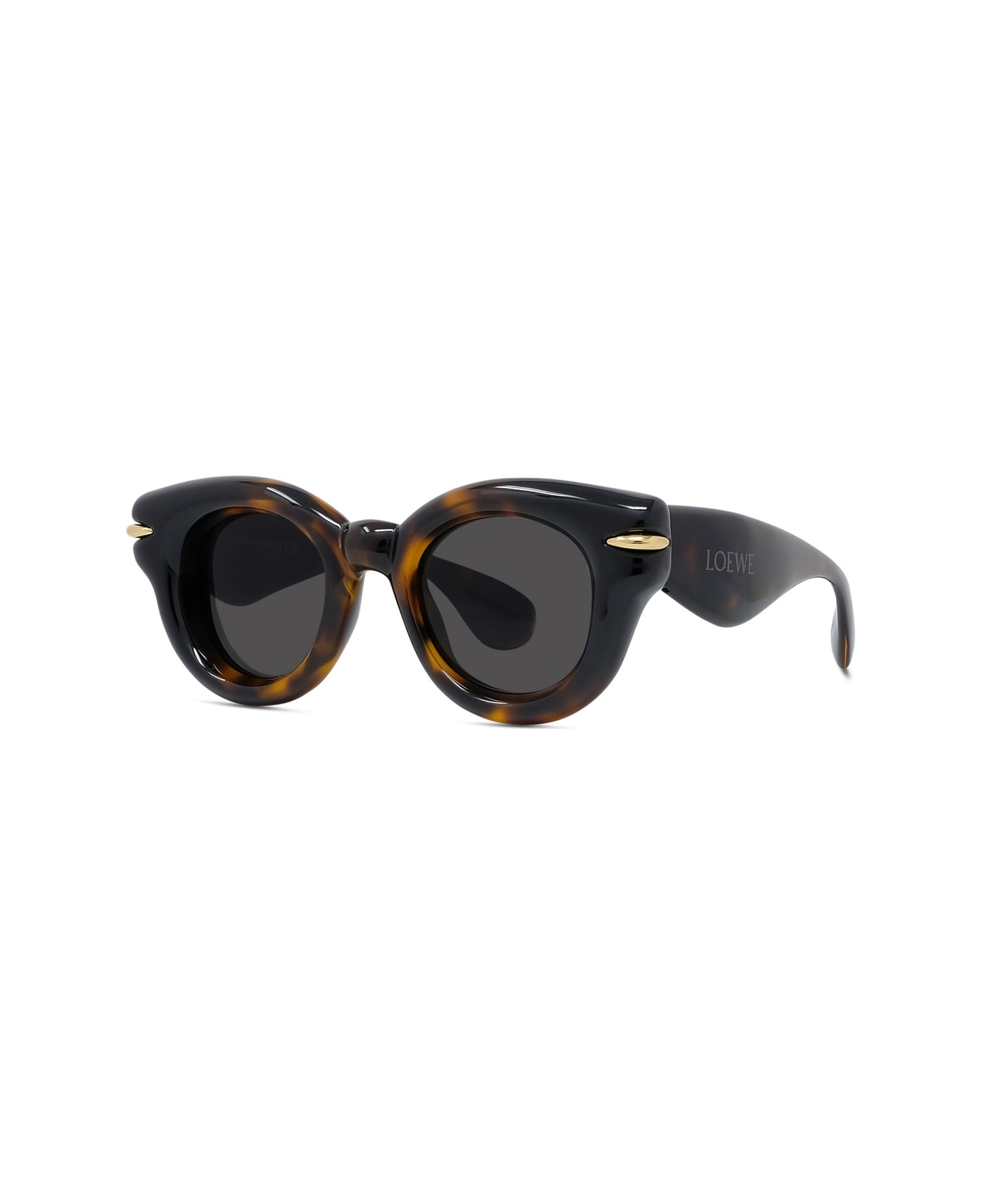 Loewe Lw40118i Signature 52a Havana Sunglasses - Marrone