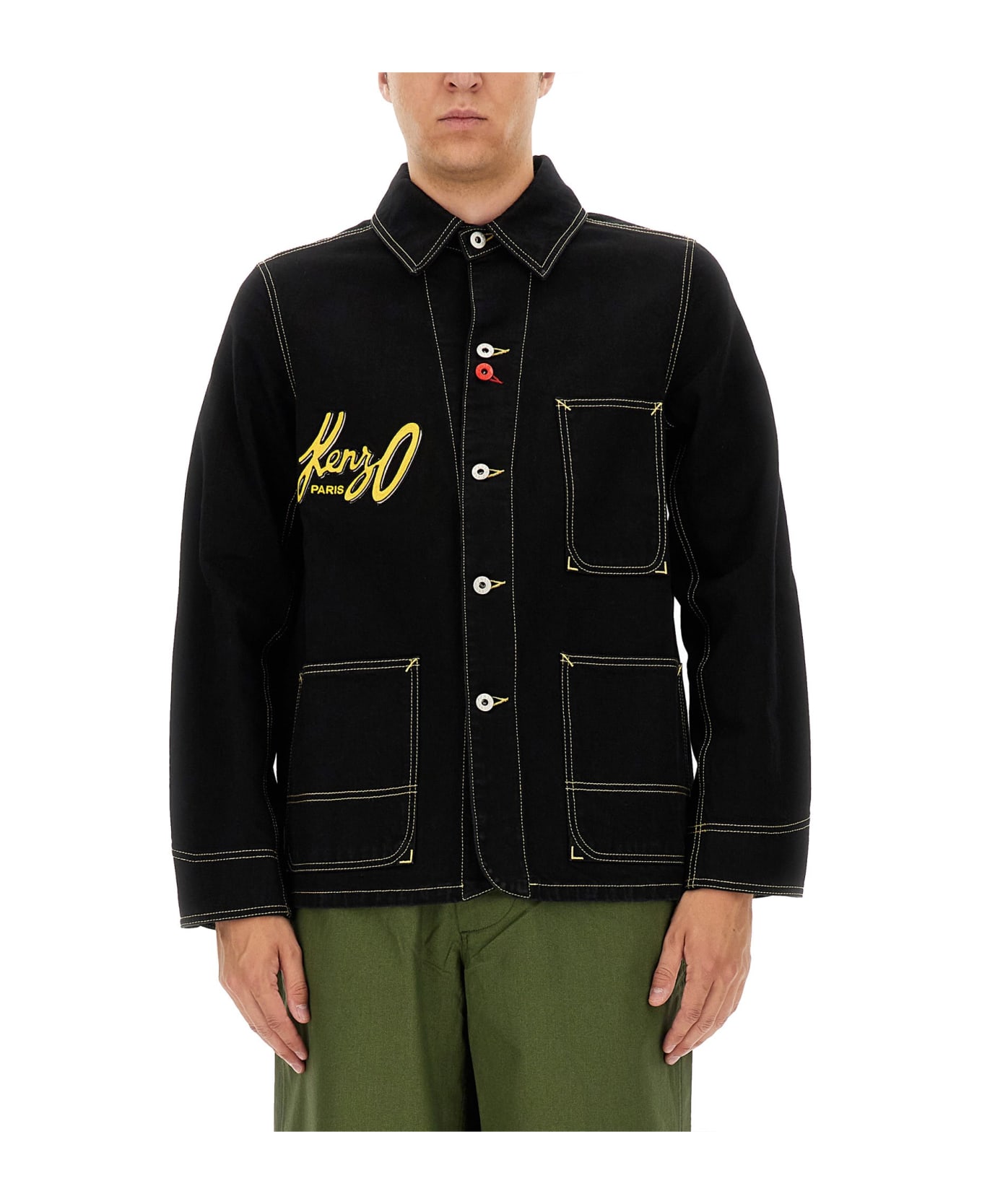 Kenzo Workwear Jacket - NERO