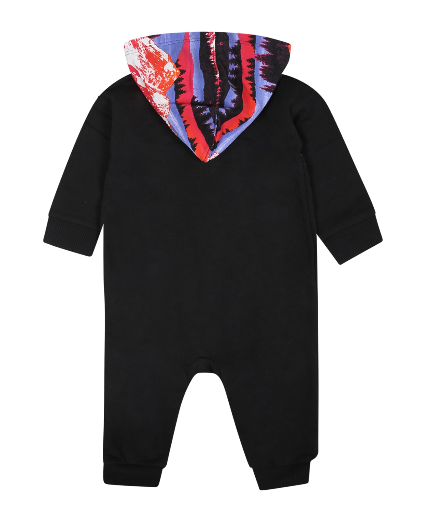Nike Black Babygrow For Baby Girl With Logo - Black