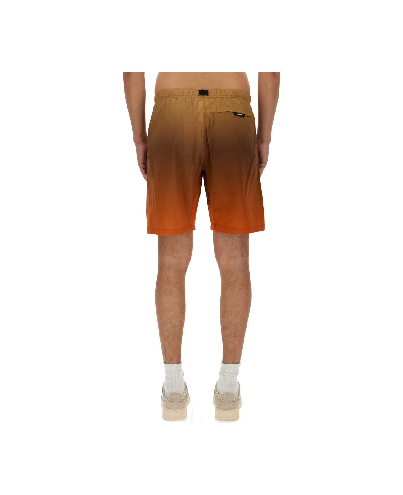 MSGM Cotton Bermuda Shorts - MULTICOLOUR