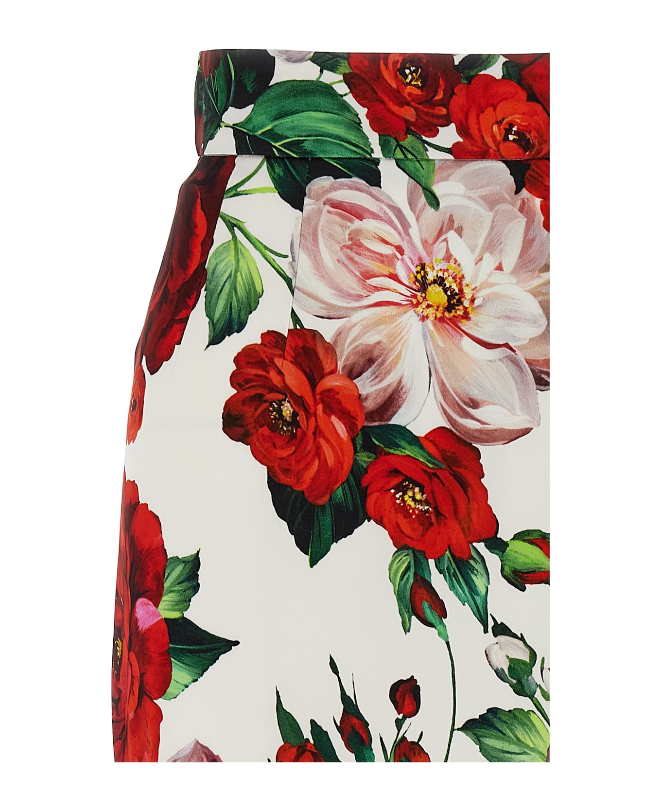 Floral Longuette Skirt - Thumbnail 4