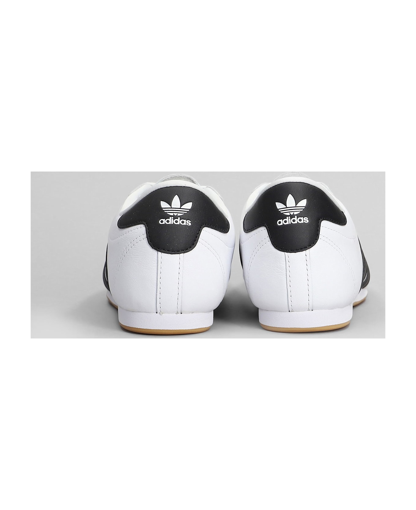 Adidas Taekwondo Lace Sneakers In White Leather - white