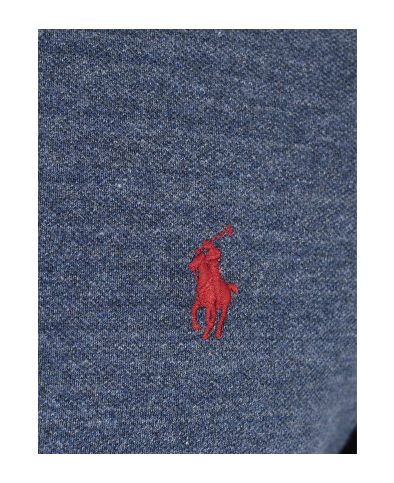 Ralph Lauren Polo Shirt S/s Slim Fit Knit - Classic Royal Heather
