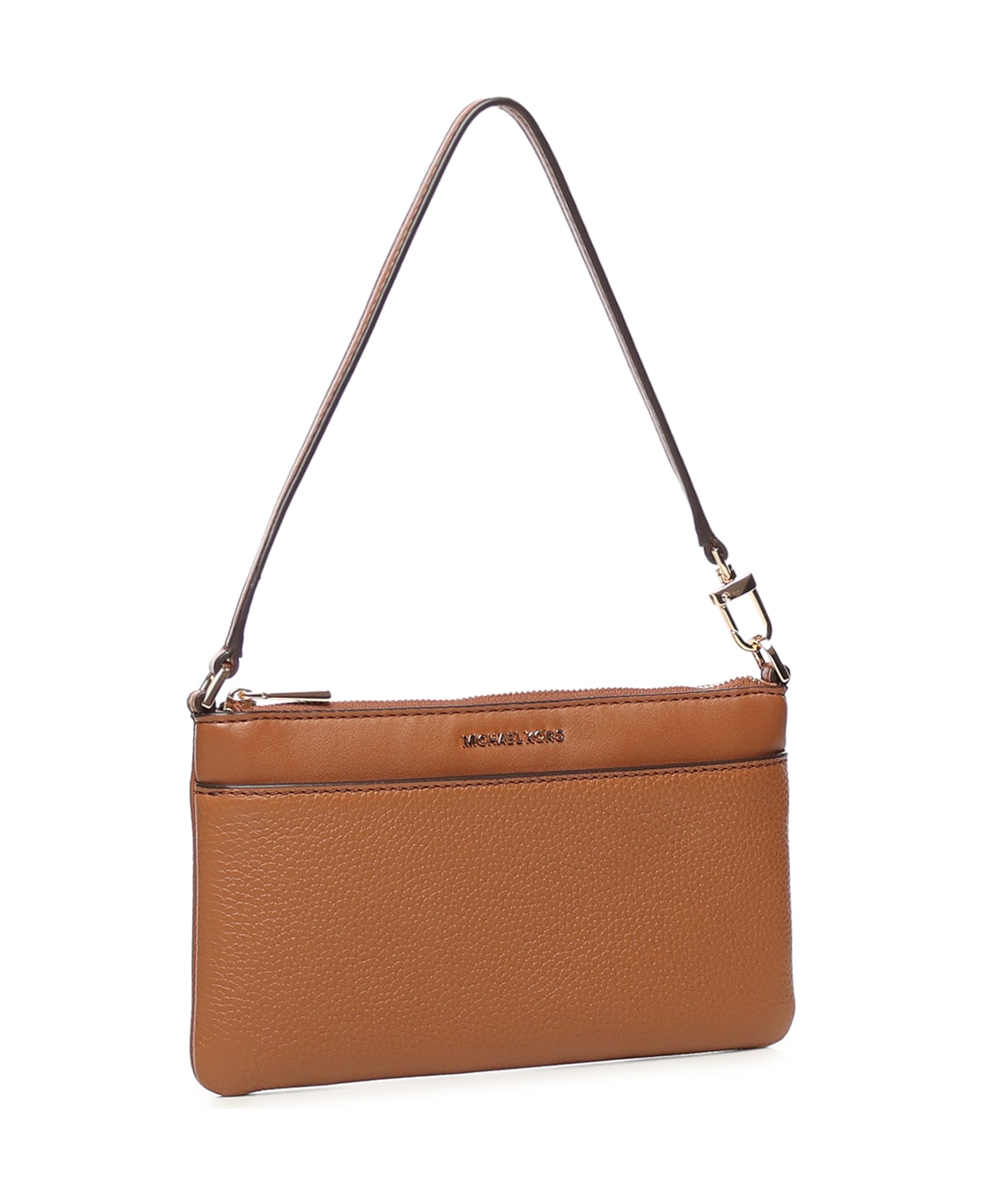 MICHAEL Michael Kors Jet Set Medium Leather Wristlet - Luggage