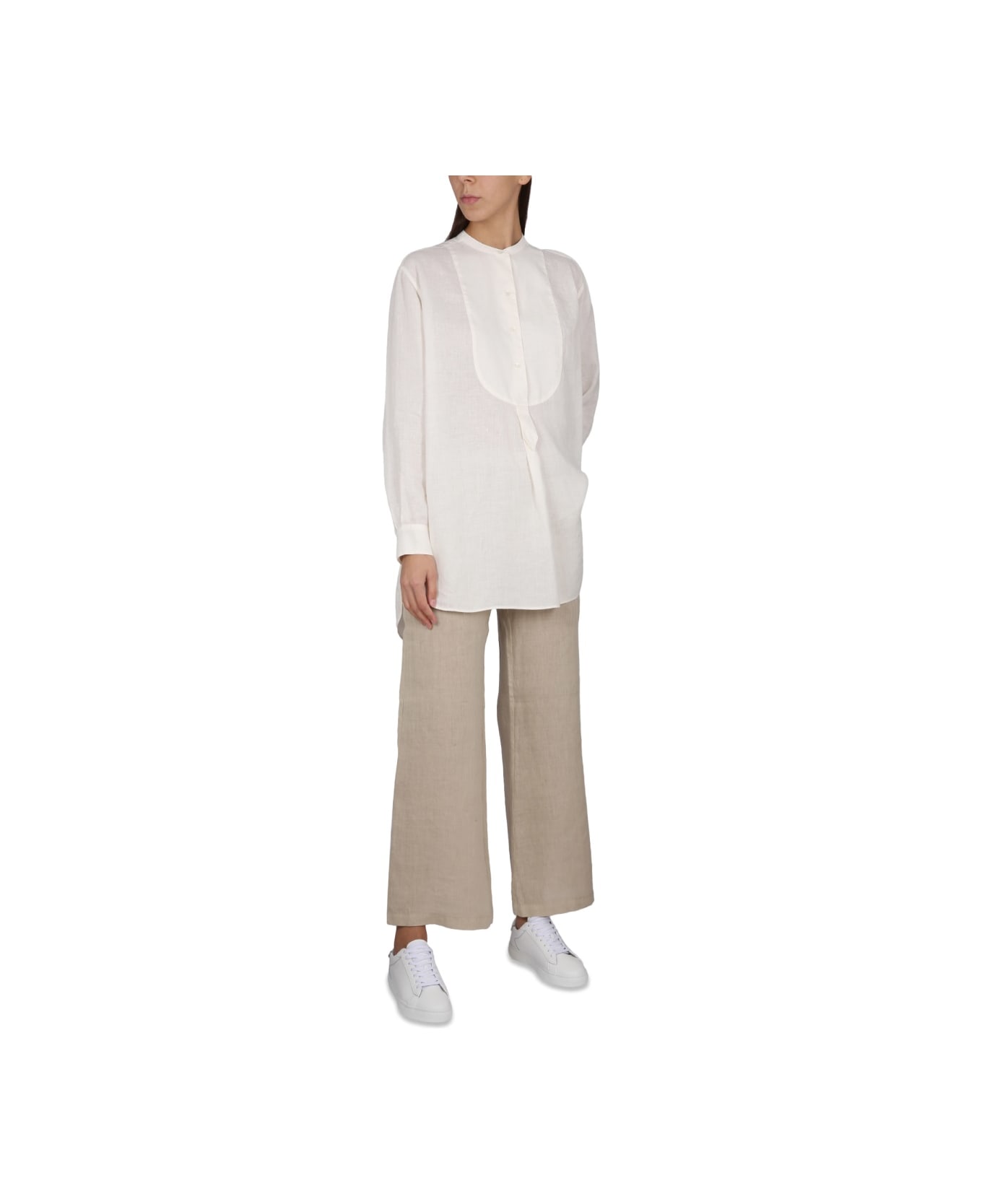 Aspesi Tunic Shirt - IVORY