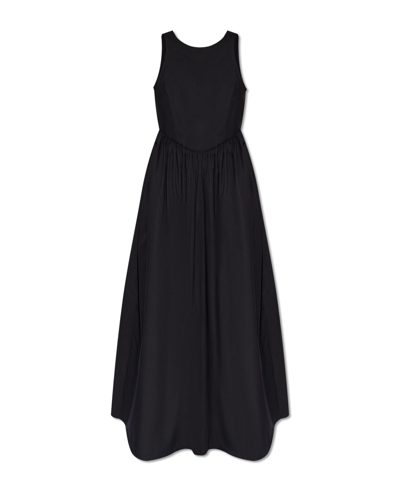 Emporio Armani Sleeveless Dress - Blu Navy ワンピース＆ドレス