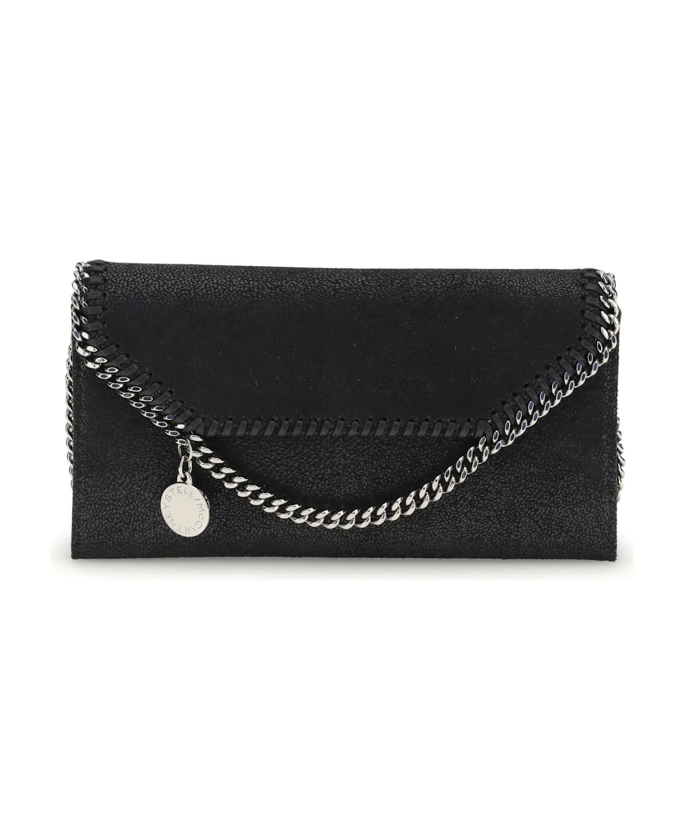 Stella McCartney Falabella Continental Clutch Bag - Black