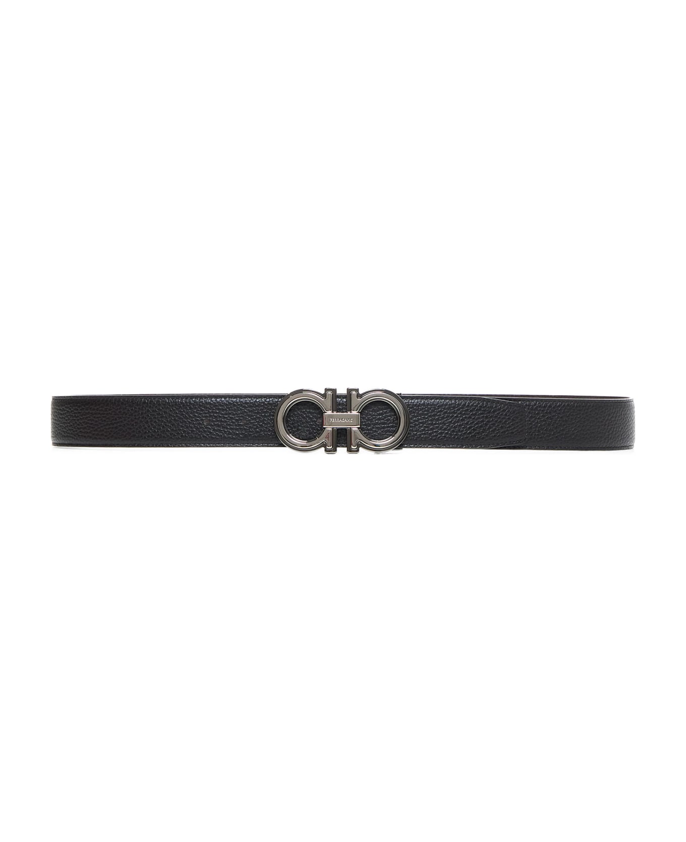 Ferragamo Belt - Nero || hickory