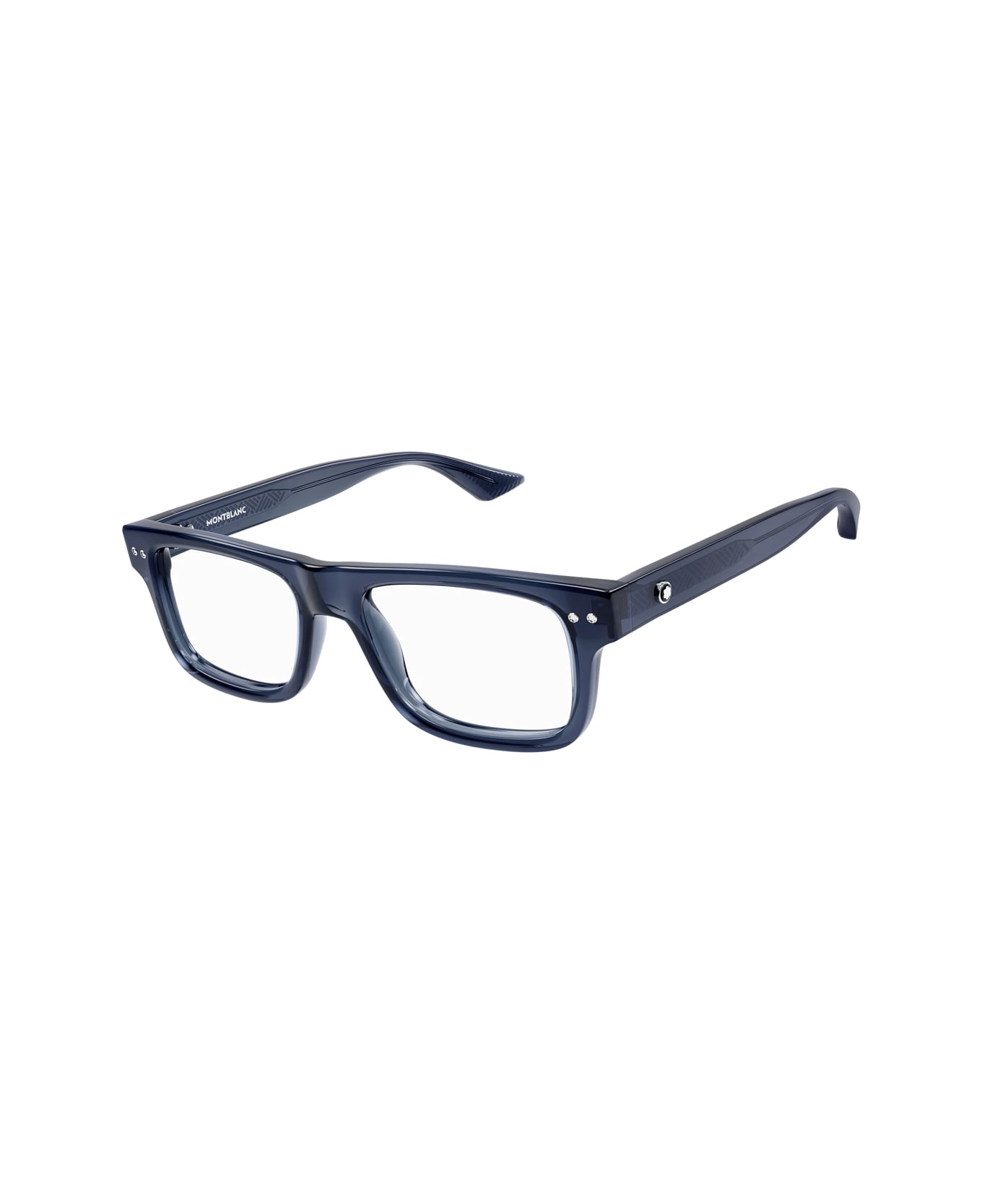 Montblanc Mb0289o 003 Glasses - Blu