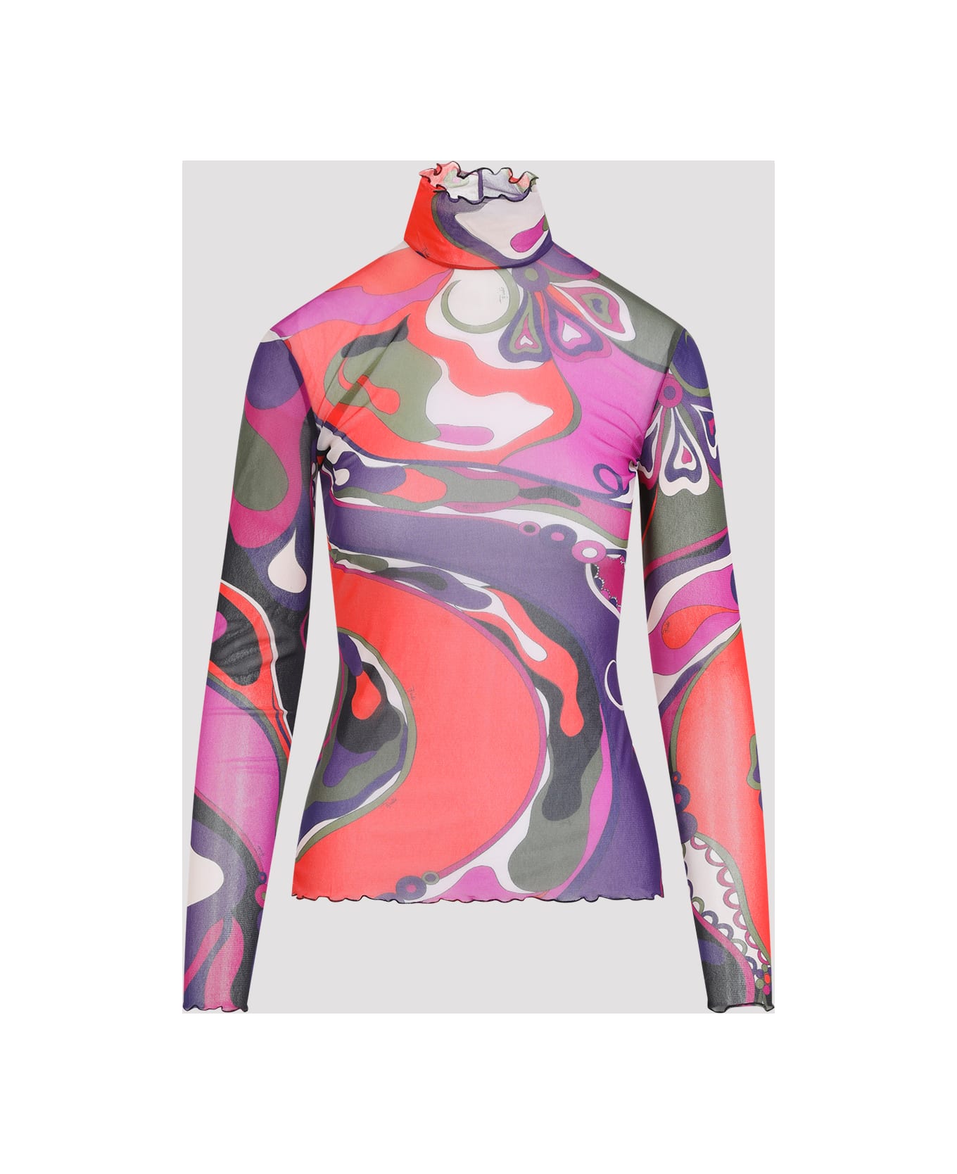 Pucci Tulle T-shirt - Multicolor