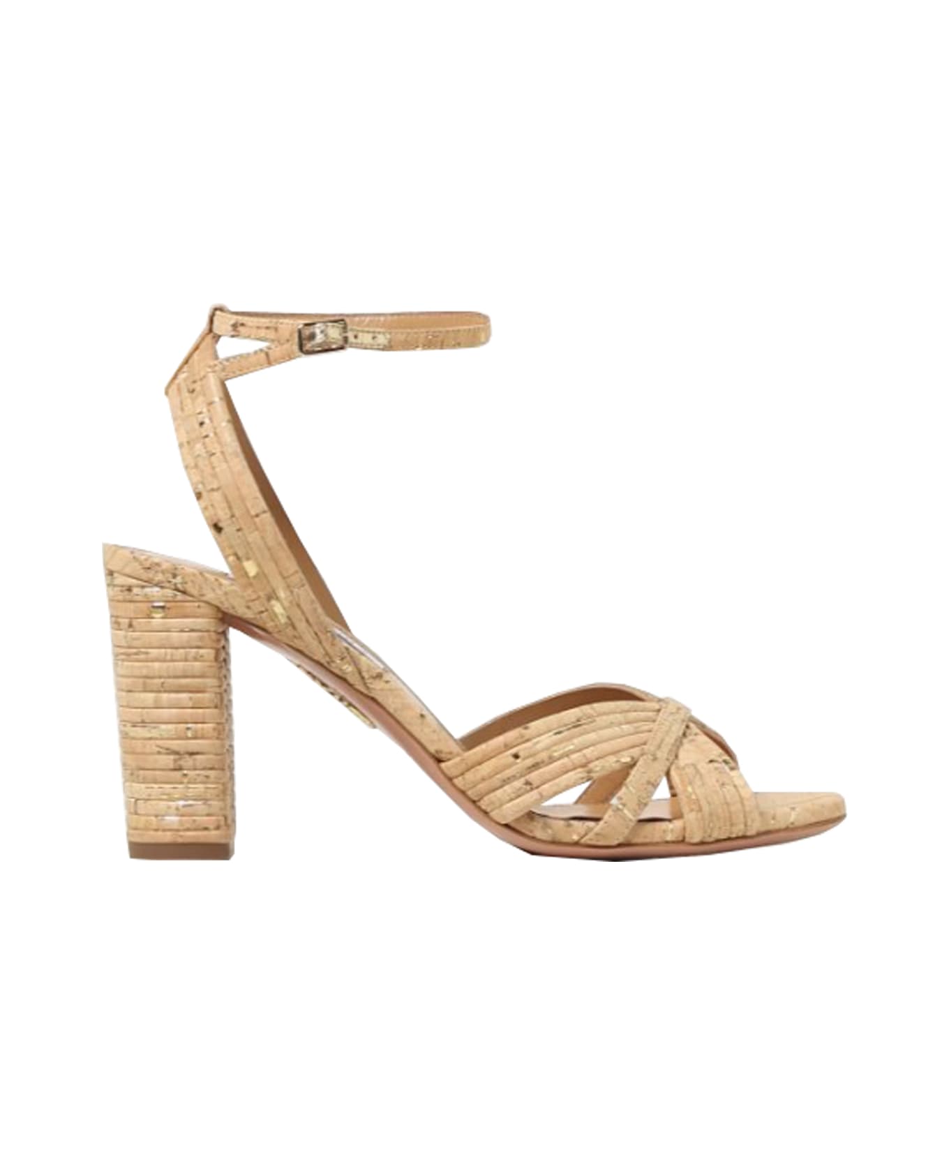Aquazzura There Shoes With Heel - Golden
