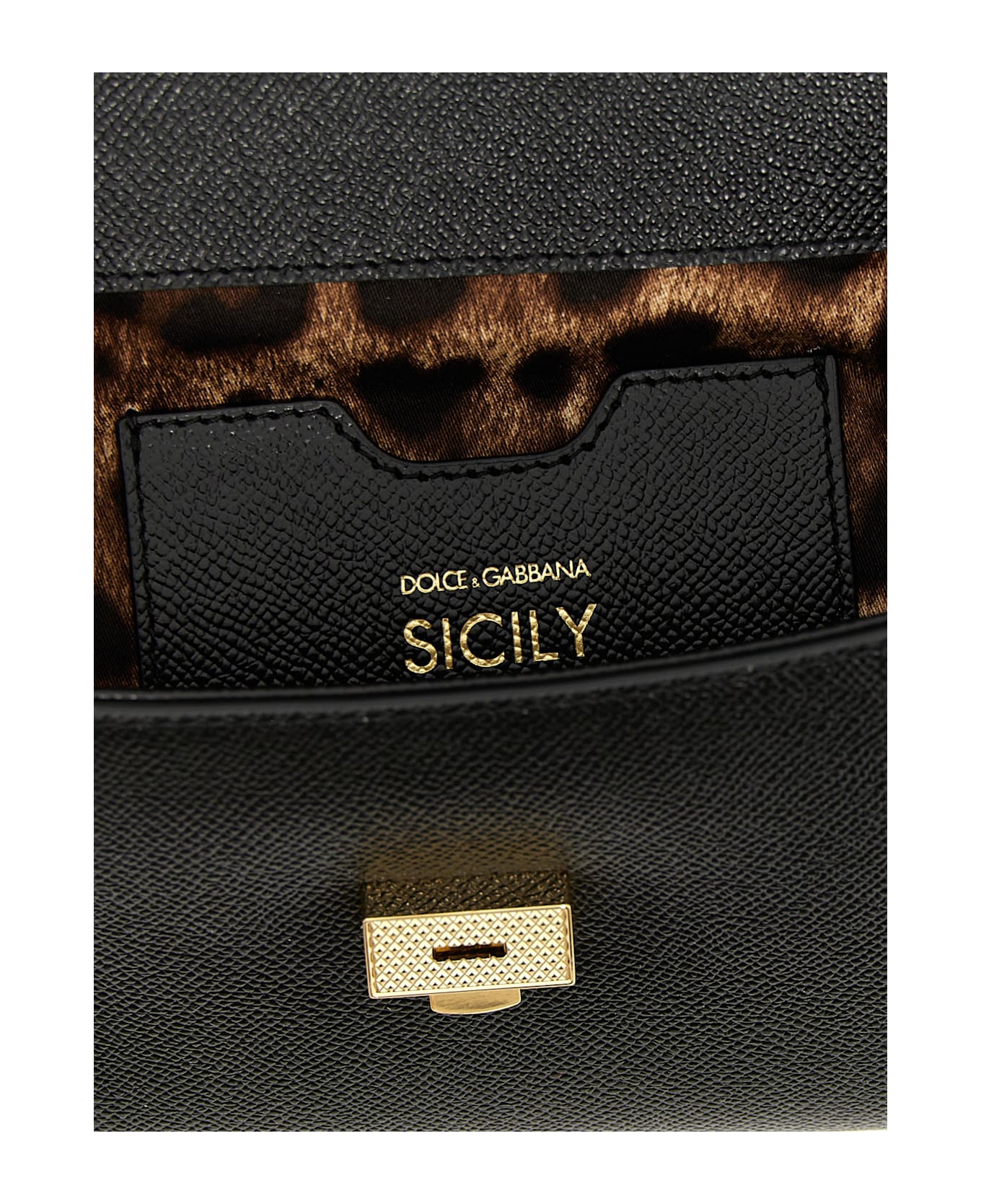 Dolce 
Gabbana 
sicily
 Medium Handbag - Black  